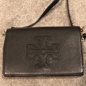 Tory Burch Harper Flat Wallet Crossbody